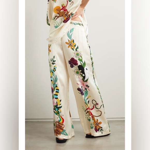 Adrianna by Design | Pants & Jumpsuits | Luna Dragon Zodiac Print Pants ...
